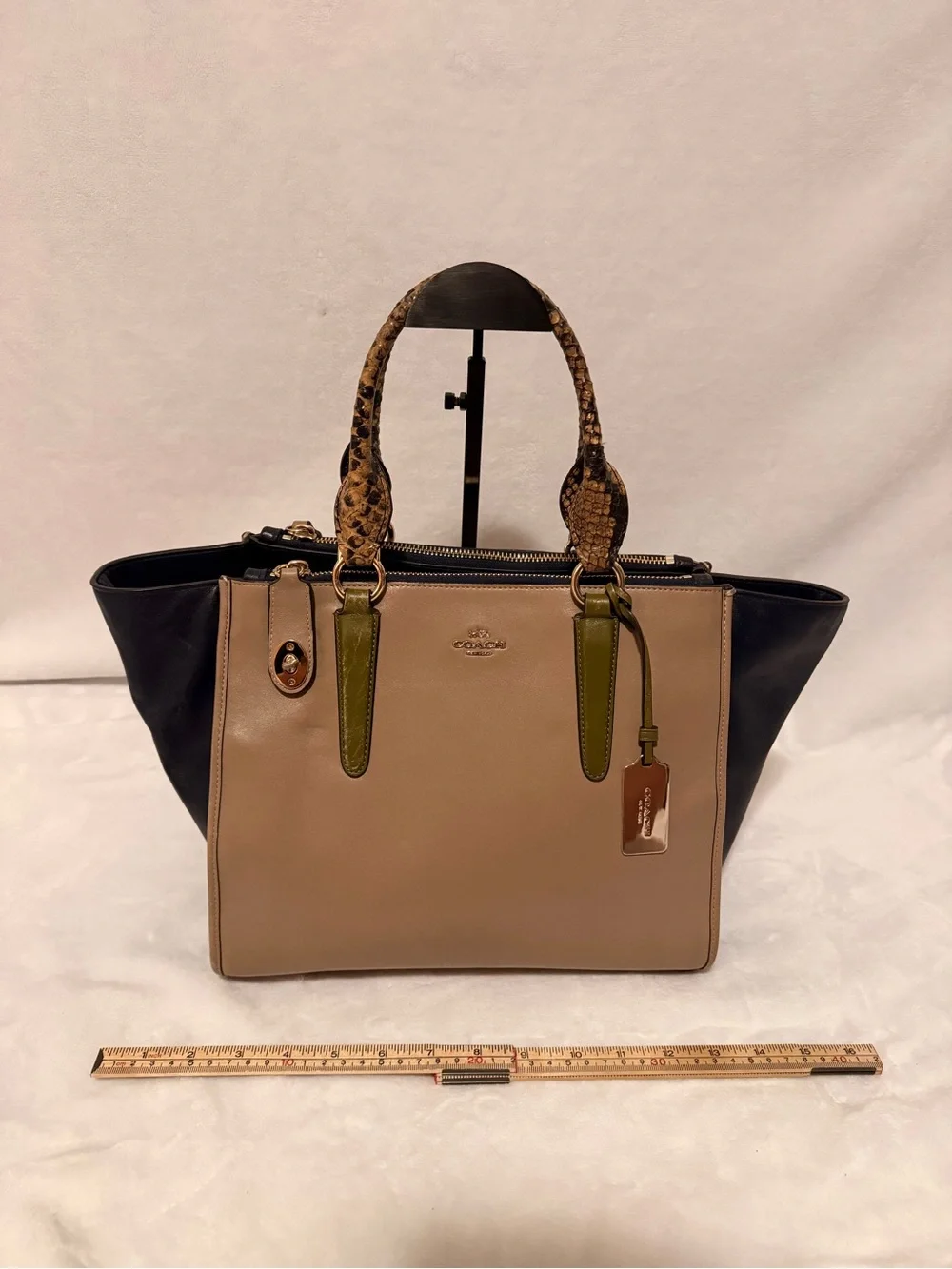 Coach Crosby Carryall in Colorblock Leather